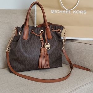Michal Kors Large Jet Set Satchel